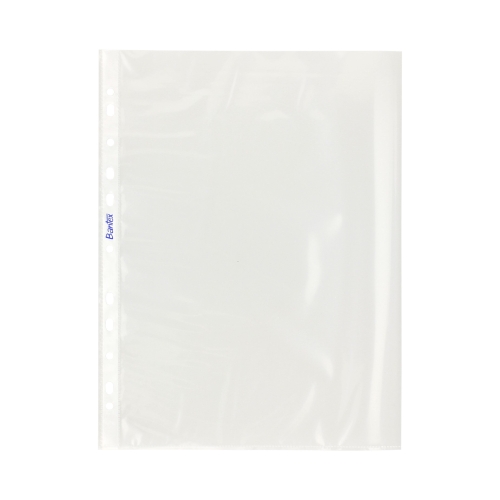 Koszulki krystaliczne A4 opakowanie kartonowe 45mic Bantex - 100 szt.