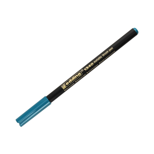 Pisaki pędzelkowe do kaligrafii 6kol metalicznych Edding E-1340