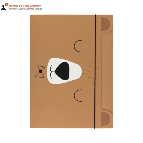 Teczka z gumką A4+ BeBe Girls Interdruk