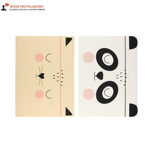 Teczka z gumką A4+ BeBe Girls Interdruk