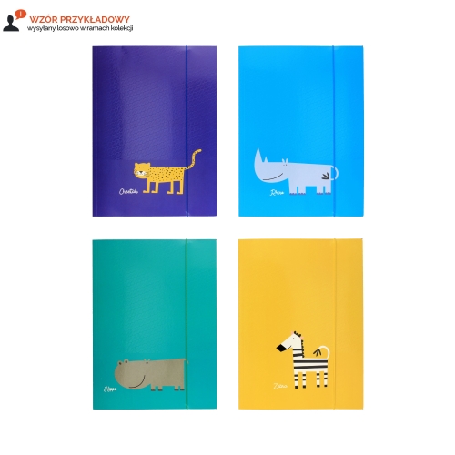 Teczka z gumką A4 BeBe Kids Interdruk