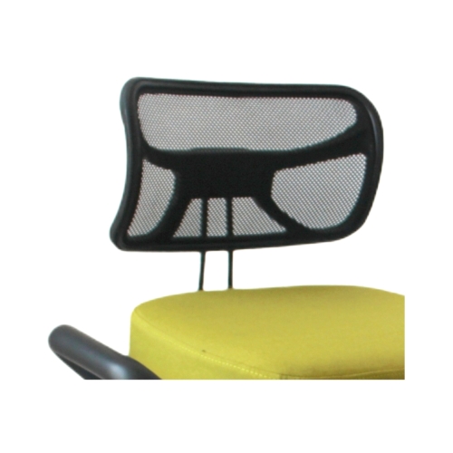 Krzesło ergonomiczne klękosiad czarny lniany + pokrowiec zielony OKNEEL