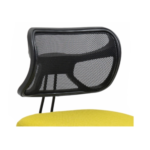 Krzesło ergonomiczne klękosiad czarny lniany + pokrowiec zielony OKNEEL PRO