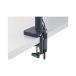 Ramię do monitora podwójne ciemnoszare Ergo Leitz [2]