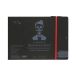 Szkicownik 245x176/18ark z gumką SMLTArt  Authentic Black 165g [1]