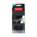 Kredki ołówkowe 12kol metaliczne trójkątne Black-Edition Faber-Castell FC116415 [1]