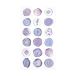Naklejki Pieczątki jasnofioletowe (18) [1]