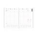 Kalendarz książkowy A4 Vivella szary 216A4TB Tygodniowy [2]