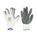 Rękawice powlekane biało-szare M/8 Plast (2) [2]