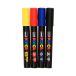 Marker plakatowy 1.8-2.5mm 4kol Posca PC5M [2]