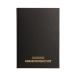 Książka korespondencyjna A4/200 czarna TO KIN [1]