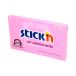 Karteczki samoprzylepne 127x76/100 różowe 360stopni StickN [1]