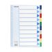 Przekładki PP A4/10 5k kolorowe Esselte [1]