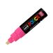 Marker plakatowy 8mm różowy ścięty Posca  PC-8K [1]