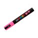 Marker plakatowy 1.8-2.5mm różowy okrągły Posca PC5M [1]