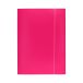 Teczka gumka A4+ fluo różowa Interdruk [1]