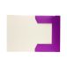 Teczka gumka A4+ fluo fioletowa Interdruk [2]