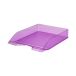 Półka na dokumenty A4 fioletowa przezroczysta Basic Durable [1]