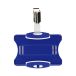 Identyfikator - etui na kartę 85x54 niebieski Durable [1]