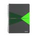 Kołonotatnik A5/90 kratka zielony Office PP Leitz [1]