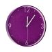 Zegar ścienny fioletowy WOW Leitz [1]