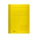 Skoroszyt zwykły A4 1/1 żółty z fałdą Bigo [1]