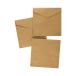 Koperty 160x160 ciemnobeżowe Kraft 120g (10) [3]