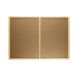 Tablica korkowa 100x70 drewno Memobe [2]