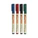 Marker permanentny 1.00mm 4kol okragły Edding 25 EkoLine [2]