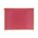 Tablica suchościeralno-magnetyczna 60x90 różowa drewno Memoboards [1]