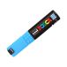 Marker plakatowy 4.5-5.5mm jasnoniebieski okrągły Posca PC-7M [1]