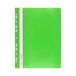 Skoroszyt sztywny perforacja A4/PVC jasnozielony Biurfol SH-01 [1]