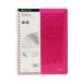 Kołonotatnik A4/80 kratka różowy WOW Leitz [1]