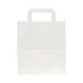 Torba papierowa 220x110x240 biała uszy płaskie [1]