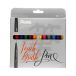 Pisaki artystyczne 12kol Touch Brush Pen Pentel SES15C-ST12PL [2]