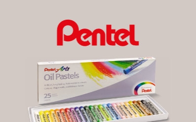 Pastele Pentel - olejne, suche oraz do tkanin