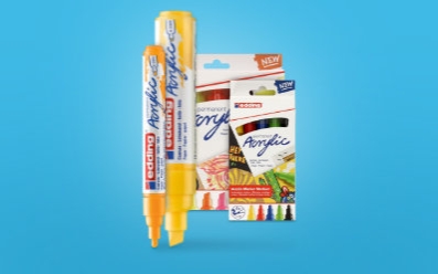 Markery akrylowe Edding