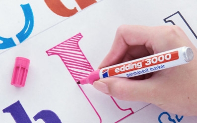 Markery permanentne Edding - bogactwo barw