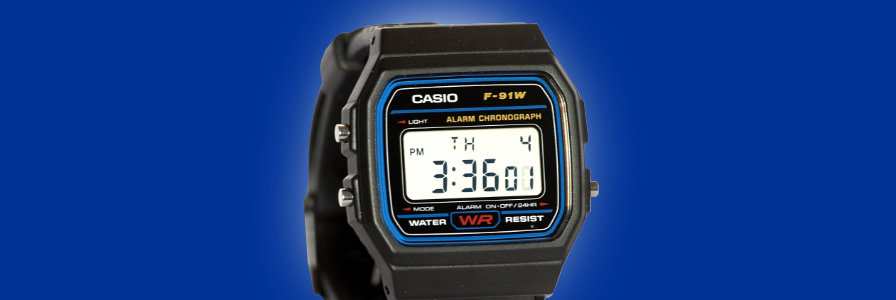 Casio F91W