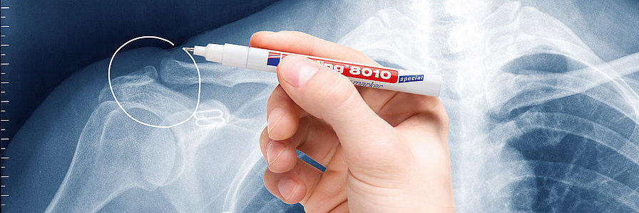 Markery do klisz RTG