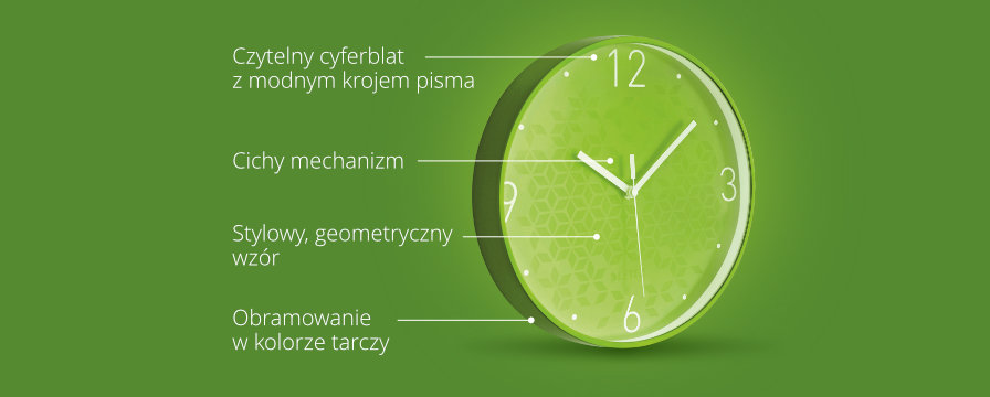 Zegary ścienne Leitz