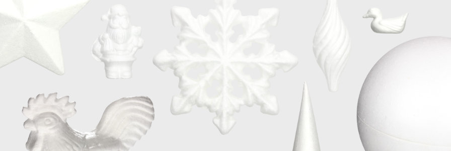 Figury i kształty ze styropianu