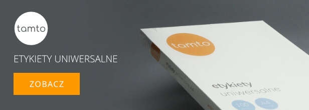 etykiety uniwersalne Tamto